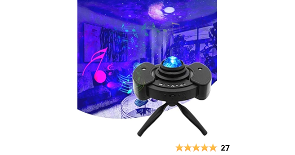 Star Projector Night Light 4 in 1 Galaxy Projector with Bluetooth Music